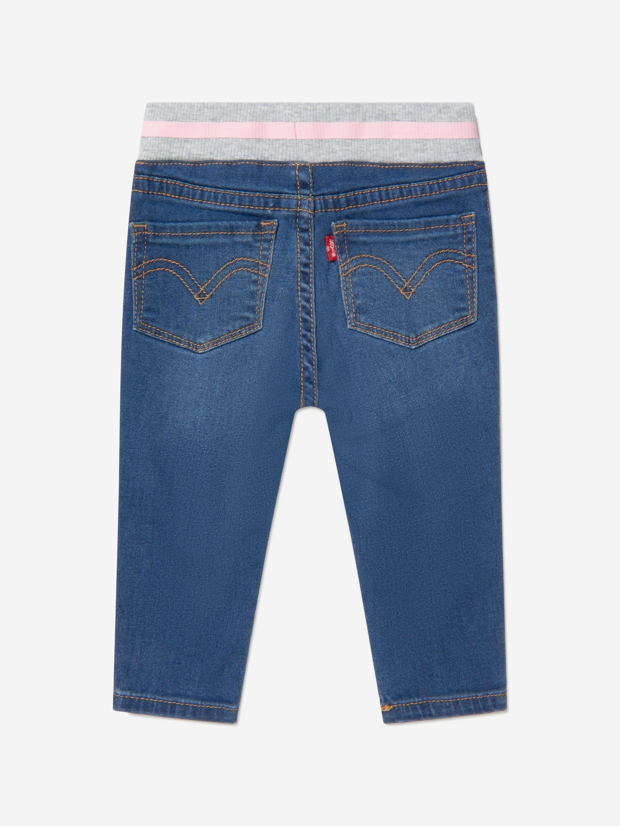 Levi's Baby Girls Pull On Skinny Jeans in Blue