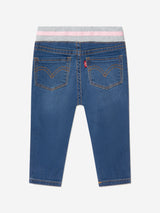 Levi's Baby Girls Pull On Skinny Jeans in Blue