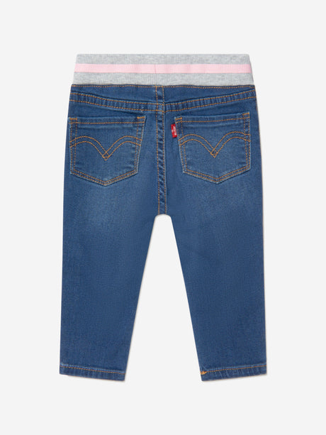 Levi's Baby Girls Pull On Skinny Jeans in Blue