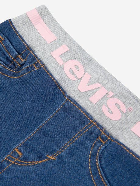 Levi's Baby Girls Pull On Skinny Jeans in Blue