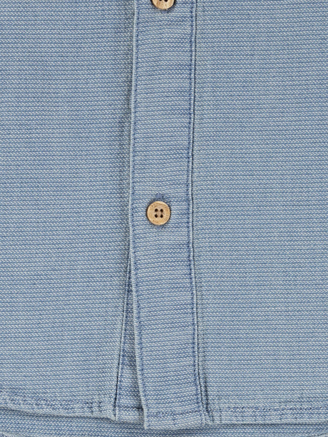 Levi's Boys Short Sleeve Woven Shirt in Blue