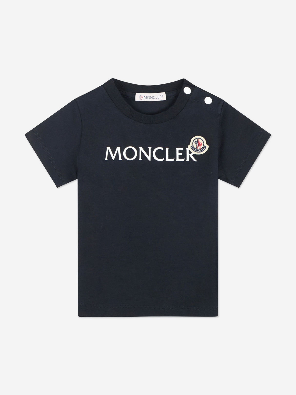 Moncler Enfant Baby Boys Logo T-Shirt in Navy