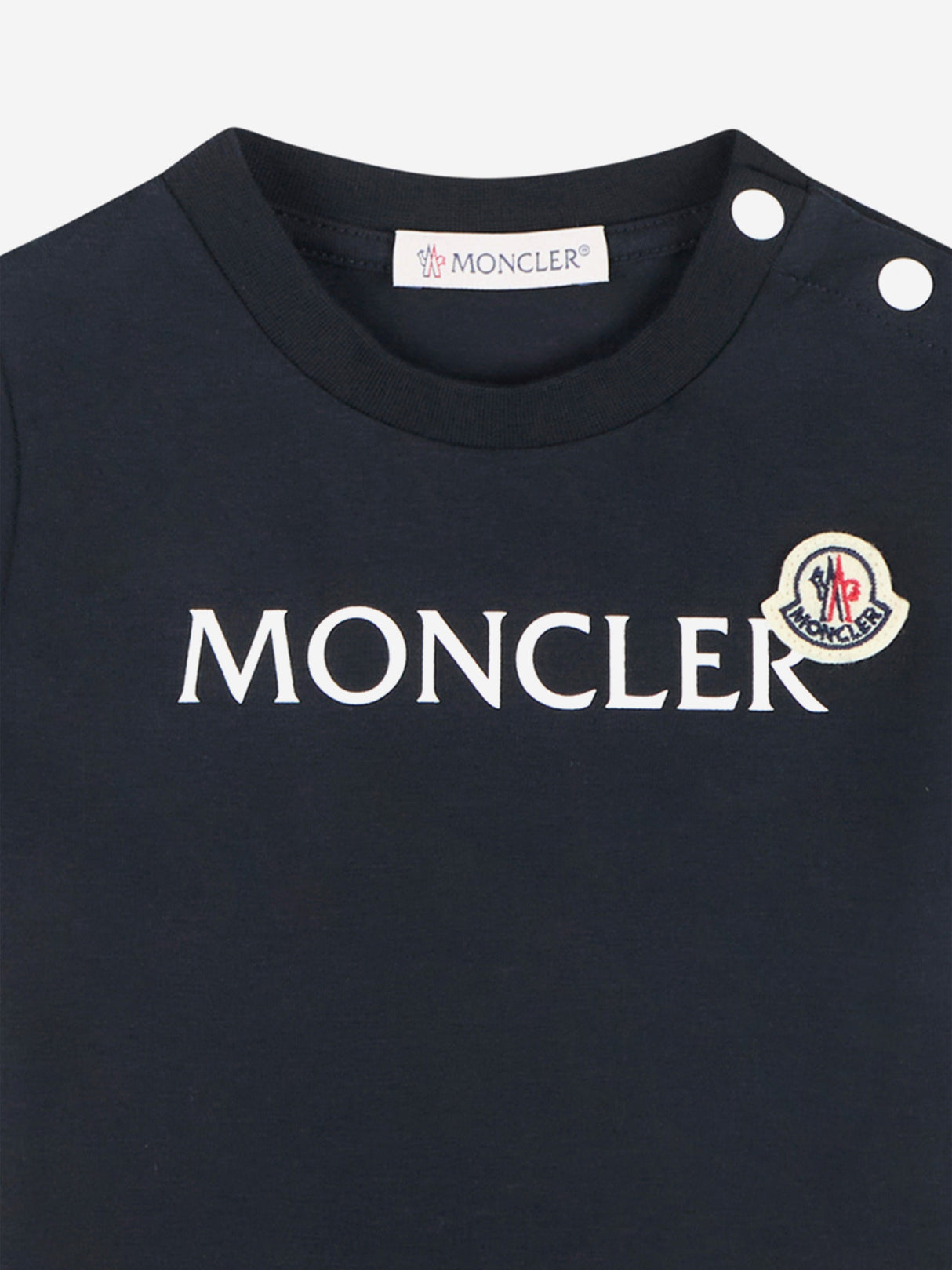 Moncler Enfant Baby Boys Logo T-Shirt in Navy