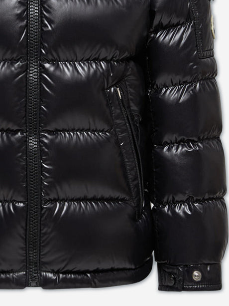 Moncler Enfant Kids Down Padded Maya Jacket in Black