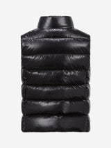 Moncler Enfant Girls Down Padded Ghany Gilet in Black