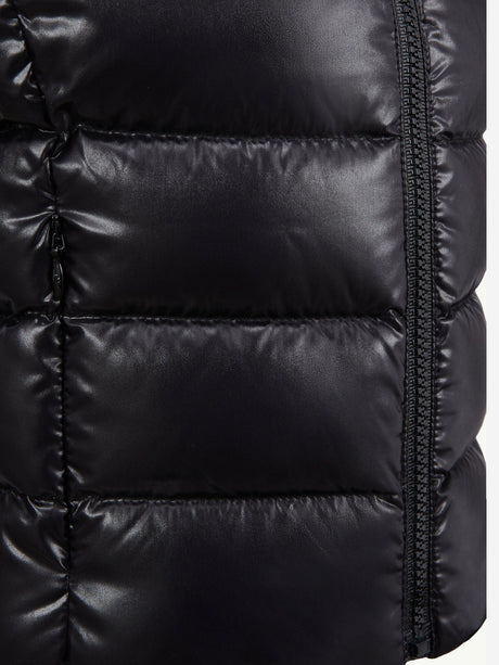 Moncler Enfant Girls Down Padded Ghany Gilet in Black