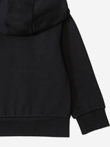 Moncler Enfant Kids Logo Hoodie in Black