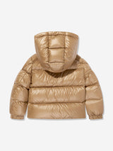 Moncler Enfant Kids Yule Down Padded Jacket in Beige