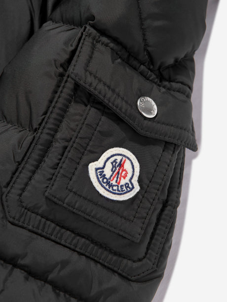 Moncler Enfant Boys New Byrone Down Padded Jacket in Black