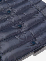 Moncler Enfant Girls Down Padded Liane Gilet in Navy