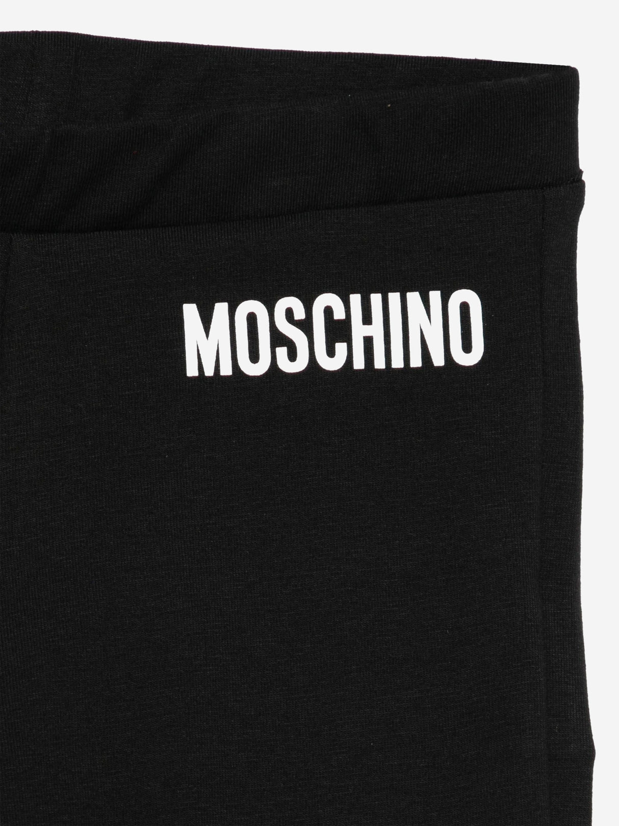 Moschino Girls Bell Bottom Joggers in Black