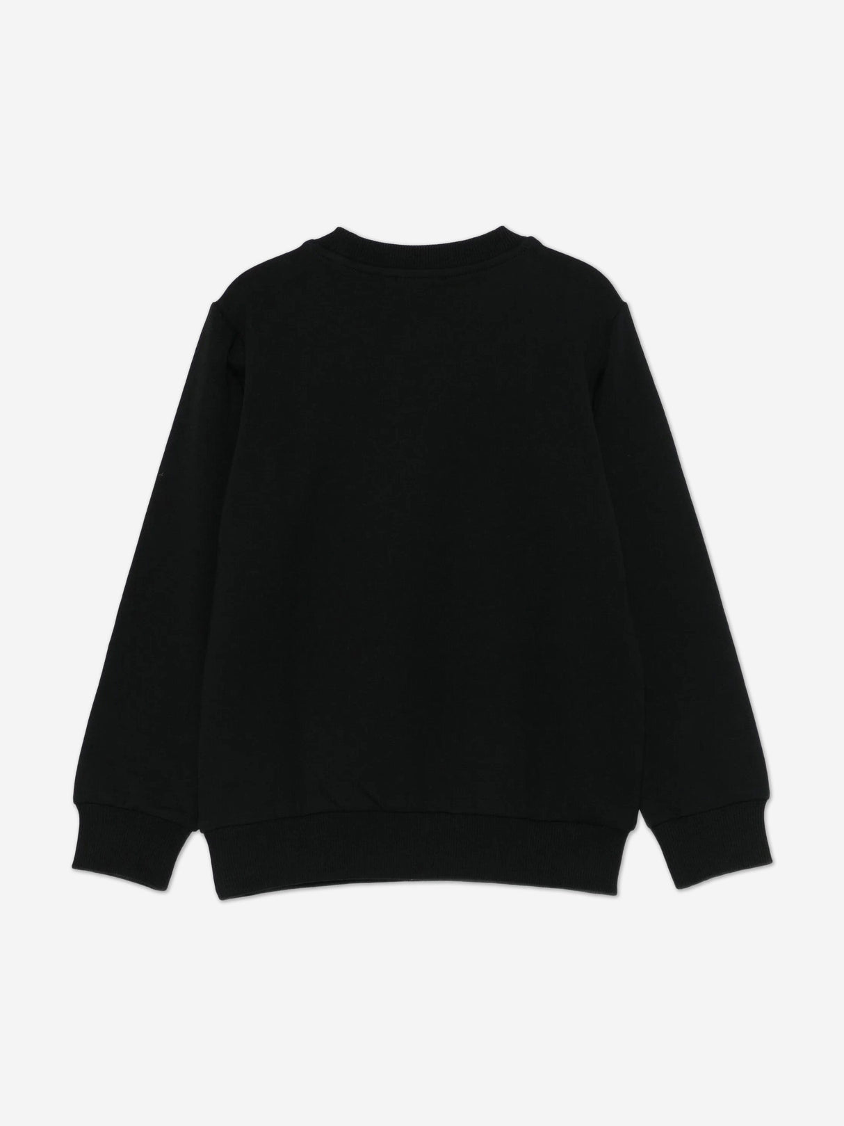 Moschino Kids Logo Sweatshirt in Black