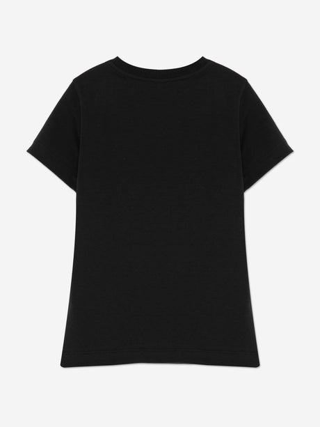 Moschino Kids Logo T-Shirt in Black