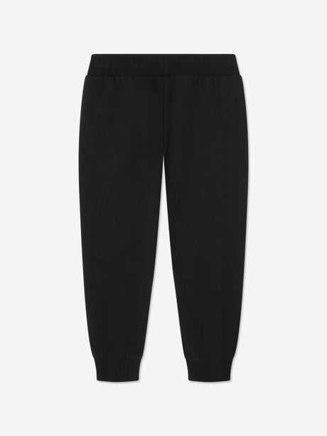 Moschino Kids Logo Joggers in Black