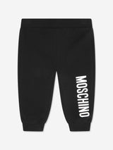 Moschino Baby Logo Joggers in Black