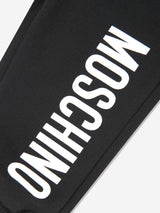 Moschino Baby Logo Joggers in Black