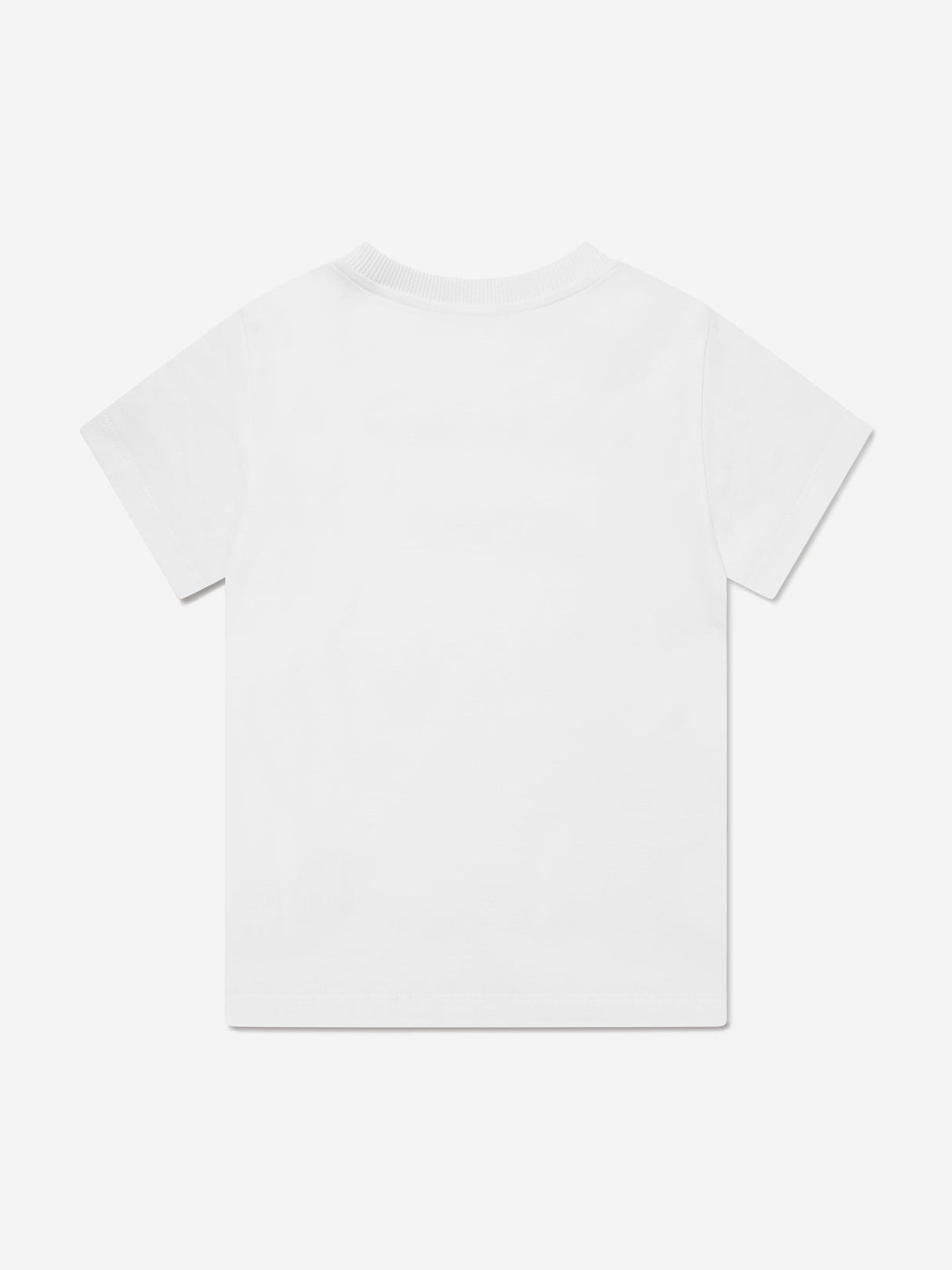 Moschino Kids Logo Print T-Shirt in White