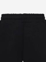 MSGM Girls Logo Shorts in Black