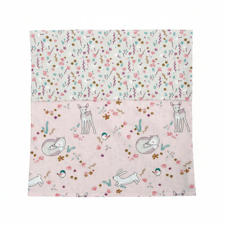 FORREST 3 Piece Reversible Cot Bed Set – Organic Cotton Baby Bedding - Meadowland