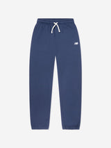 New Balance Boys Brush Back Small Logo Joggers in Navy