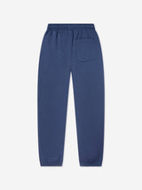 New Balance Boys Brush Back Small Logo Joggers in Navy