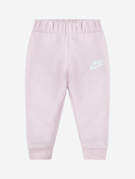 Nike Baby Girls Logo Tracksuit in Pink