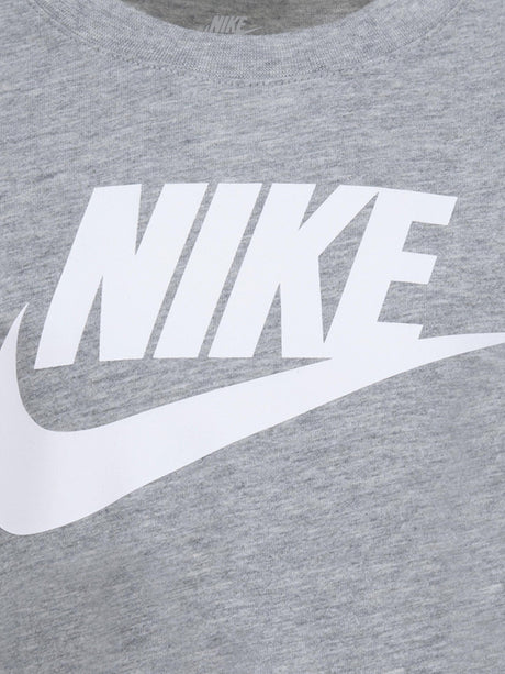Nike Kids Futura Evergreen T-Shirt in Grey