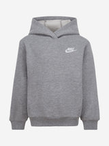 Nike Kids NSW Club Fleece Hoodie in Grey