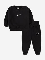 Nike Kids Essential Fleece Tracksuit in Black