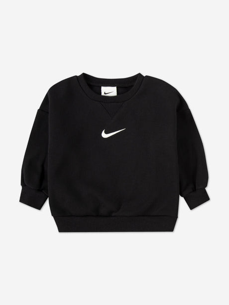 Nike Kids Essential Fleece Tracksuit in Black