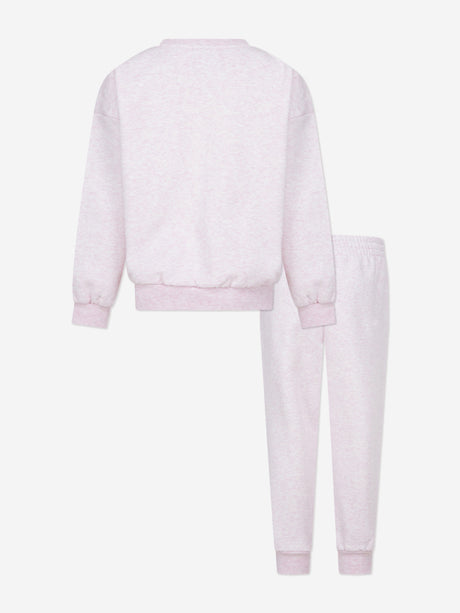 Nike Kids Essential Fleece Tracksuit in Pink