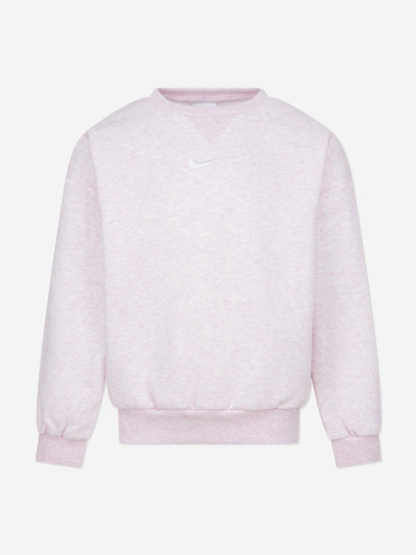 Nike Kids Essential Fleece Tracksuit in Pink