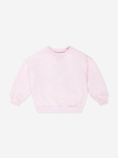 Nike Kids Essential Fleece Tracksuit in Pink