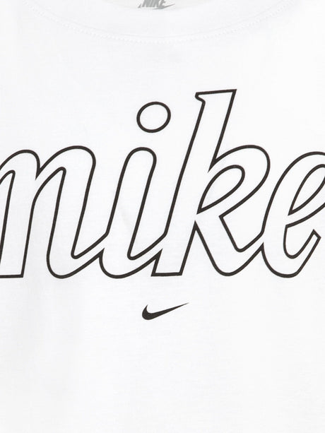 Nike Girls GX Star Boxy T-Shirt in White