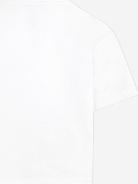 Nike Girls GX Star Boxy T-Shirt in White