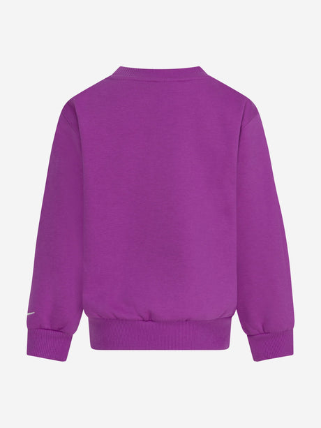 Nike Girls Shine Sweatshirt in Purple