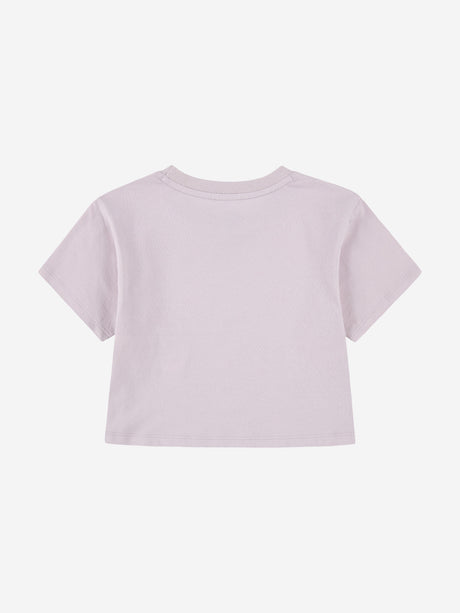 Nike Girls Cozy Graphic T-Shirt in Purple