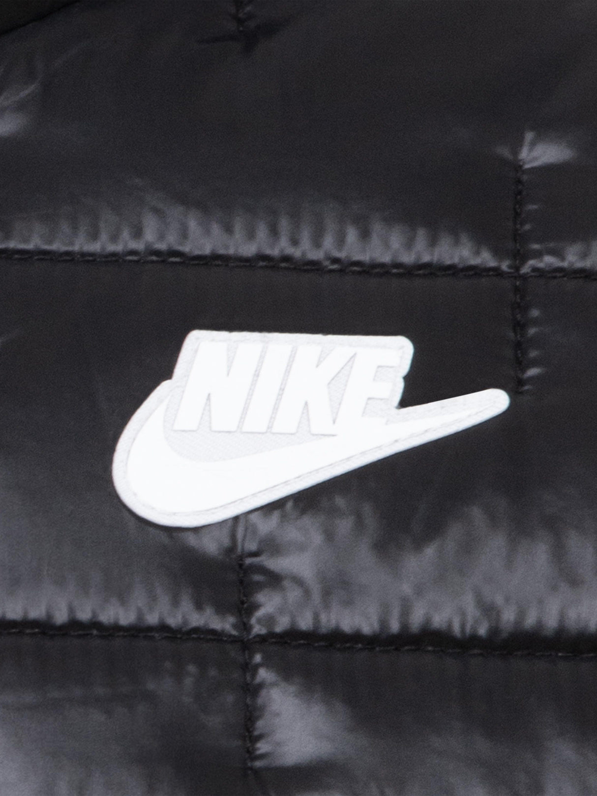 Nike Girls Positive Quilted Jacket in Black