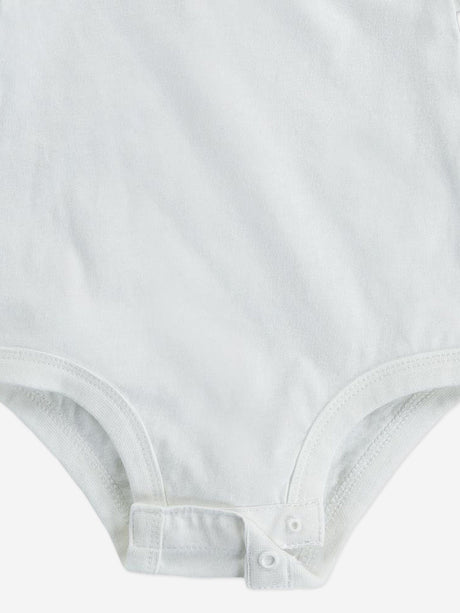Nike Baby Boys 3 Pack Swoosh Bodysuit Set in White