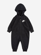Nike Baby French Terry Coverall in Black