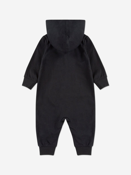 Nike Baby French Terry Coverall in Black