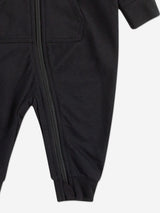 Nike Baby French Terry Coverall in Black