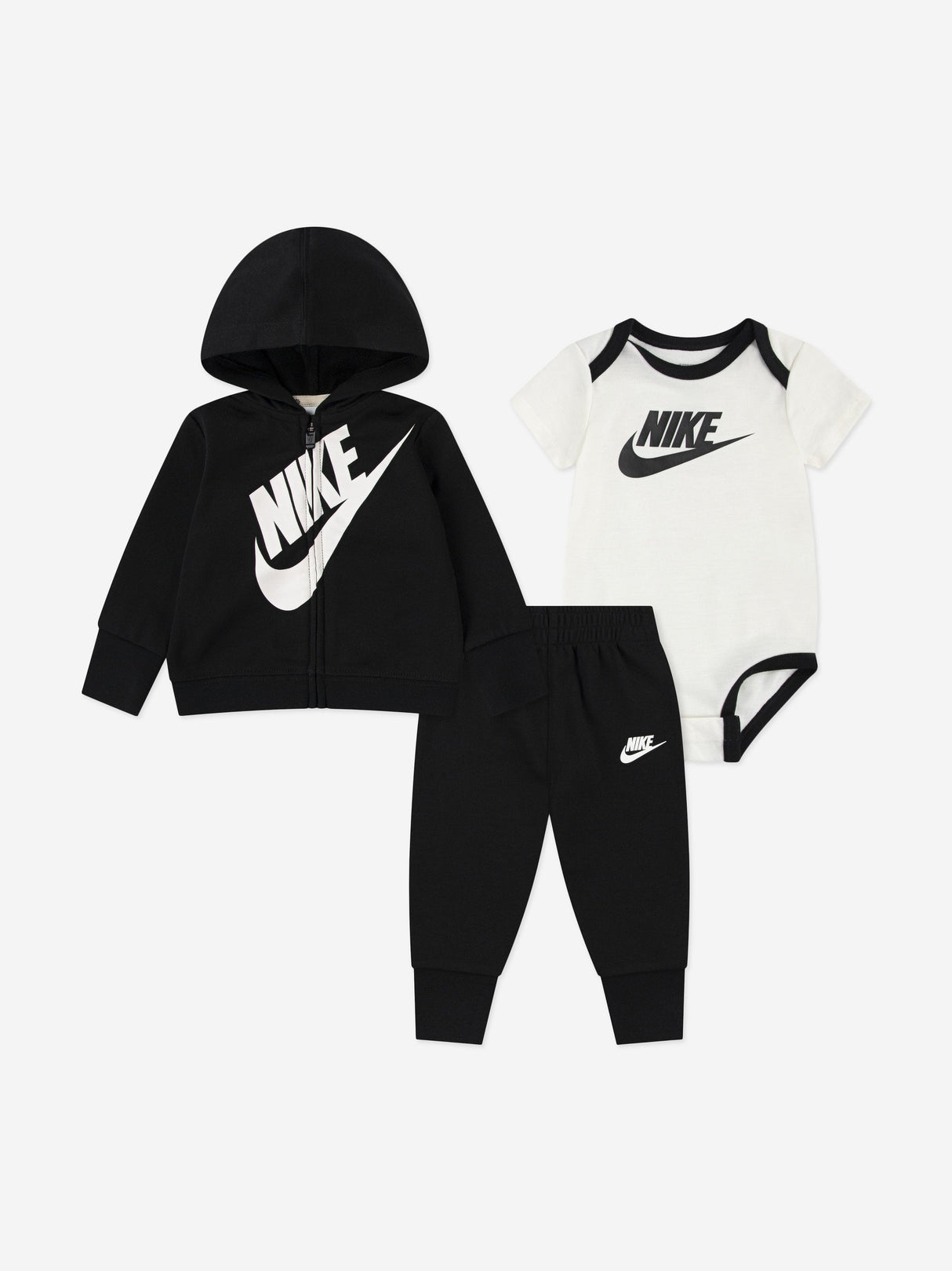 Nike Baby Sustainable 3 Piece Tracksuit Set in Black