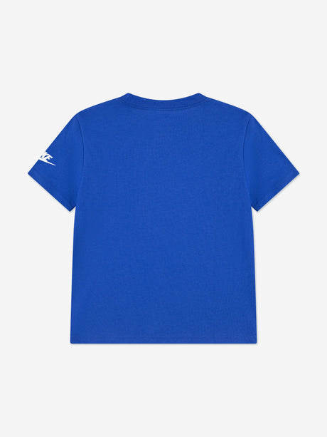 Nike Kids Futura Evergreen T-Shirt in Blue