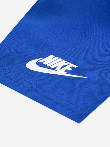 Nike Kids Futura Evergreen T-Shirt in Blue