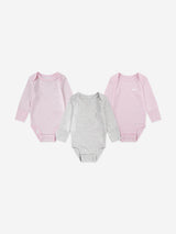 Nike Baby Essentials 3 Pack Bodysuit Set in Pink