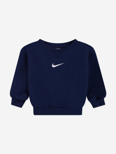 Nike Kids Essential Fleece Tracksuit in Navy