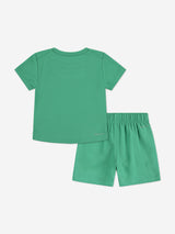 Nike Boys Miller Challenge DF Short Set in Green