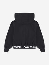 Nike Girls NP Essentials Zip Up Top in Black