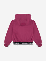 Nike Girls NP Essentials Zip Up Top in Pink